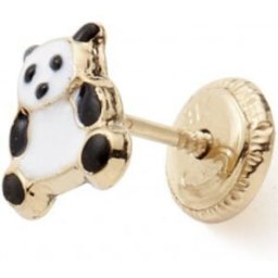 Baby bijoux Paire de fermoirs vissés pour boucle d'oreilles (or jaune 375°)