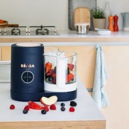 Béaba Robot cuiseur Babycook Neo bleu nuit et rose