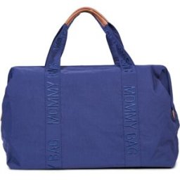 Childhome Sac à langer Mommy Bag Signature Urban Bleu