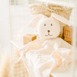 Pleine Lune Doudou bola Lapin