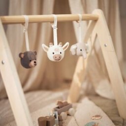 Jollein Lot de 3 jouets pour arche d'éveil Animals