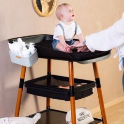 Childhome Table à langer Evolux noire