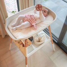 Bo Jungle Housse pour matelas de table à langer Balnéo blanc