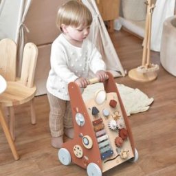 Speedy Monkey Chariot de marche multi-activités