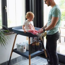Bo Jungle Housse pour matelas de table à langer Balnéo gris
