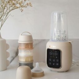 Béaba Chauffe Biberon Multi Milk 5 Programmes Argile