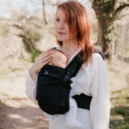 NéoBulle Porte bébé préformé My Néo noir