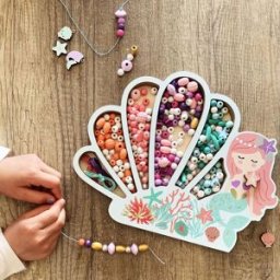 Sycomore Coffret perles bois Sirène