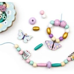 Sycomore Coffret perles bois papillon