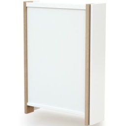 AT4 Table à langer murale en bois de hêtre Essentiel Plus blanc
