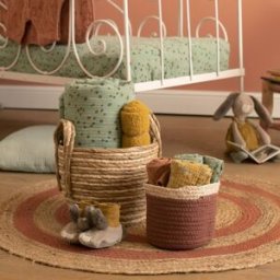 Moulin Roty Chaussons lapin Trois petits lapins (0-6 mois)