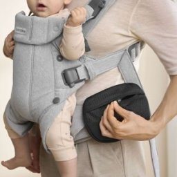 BabyBjörn Pochette de rangement pour porte-bébé mesh noir