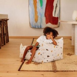 Wigiwama Fauteuil pouf Terrazzo Marble