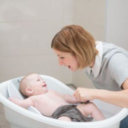 Angelcare Transat de bain FIT bleu