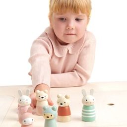 Tender Leaf Figurines Famille d'ours
