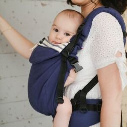 NéoBulle Porte bébé préformé Néo+ marin V2
