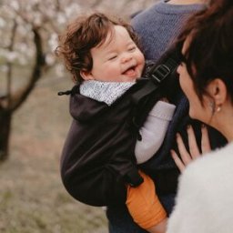 NéoBulle Porte bébé préformé Néo+ Ebène V2