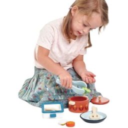 Tender Leaf Kit de casserole et poêle en bois
