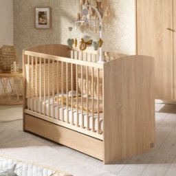Sauthon mobilier Lit bébé Acces bois (60 x 120 cm)