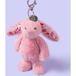 Jellycat Porte-clé Blossom Luxe Lapin Blushkin