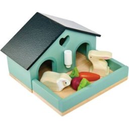 Tender Leaf Set lapin et cochon d'inde + cabane
