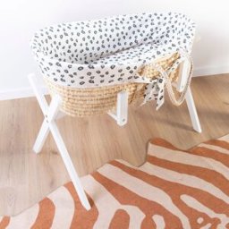 Childhome Habillage couffin Moïse Jersey léopard
