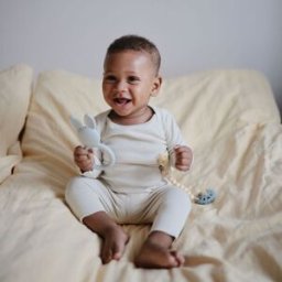 Mushie Ensemble 2 pièces Ivory (6-9 mois)