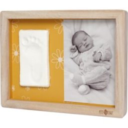 Petit Artichaut Cadre photo empreintes Classique Daisy Ochre