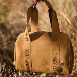 Childhome Sac à langer Mommy Club signature Prestige Noisette