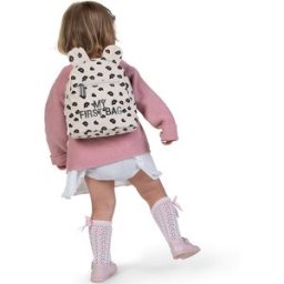 Childhome Sac à dos bébé My first bag léopard (24 cm)