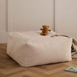 Kid's Concept Pouf Blanc cassé