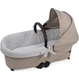 Pasito a pasito Housse de nacelle dual et Drap housse pour nacelle Little Bloom Vichy Gris