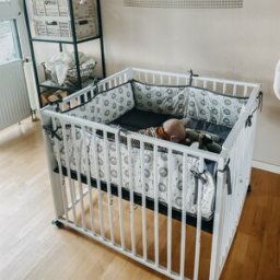 Tissi Parc bébé pliant Moritz White (89 x 95 cm)