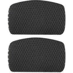 INF Patchs de réparation de chaussures en forme d'arc à 127° Le noir