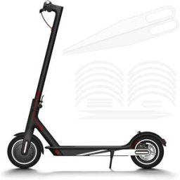 INF Autocollants à couverture complète pour trottinette électrique Xiaomi M365 Pro2 - Personnalisez votre trottinette ! Blanc