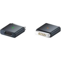 INF Adaptateur USB-C vers MagSafe 2 100W - Chargez votre MacBook sans effort Bleu foncé