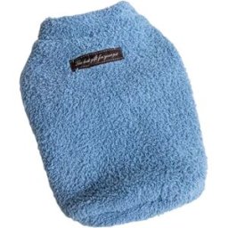 INF Manteau d'hiver réversible en polaire douce pour animaux de compagnie Bleu XL