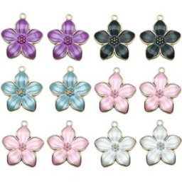 INF Accessoires de breloques florales - Améliorez vos créations avec style