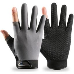 INF Gants de cyclisme d'été en plein air pour hommes Gris