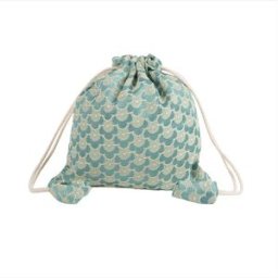 INF Pochette à bijoux vintage, sac cadeau en velours avec cordon de serrage pour bracelets, perles bouddhistes Vert