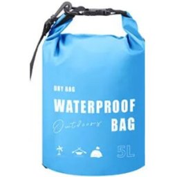 INF Sac Seau Étanche - Sac Bandoulière 5L pour Activités de Plein Air Bleu