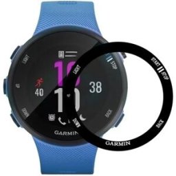 INF Protection d'écran en verre trempé compatible avec Garmin Vivoactive 3 Music - Lot de 2