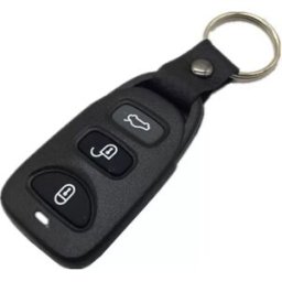 INF Boîtier de remplacement pour clé télécommande pliable à 3+1 boutons compatible avec Hyundai Kia