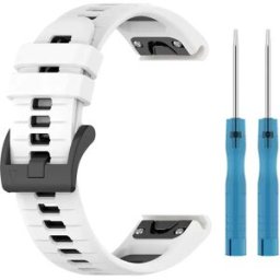INF Bracelet de montre bicolore à dégagement rapide pour Garmin Fenix 20 mm