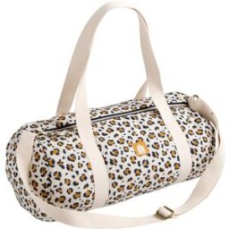 Sauthon Sac bowling en gaze de coton léopard