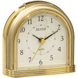 SILVOZ HORBINOR Réveil silencieux de style dome doré couleur : Doré