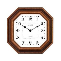 BAYARD Horloge murale entourage bois à sonnerie Westminster