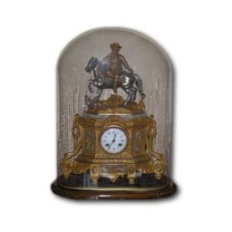 VERAMY Globe ovale en verre largeur 38 cm hauteur : Hauteur 40 cm