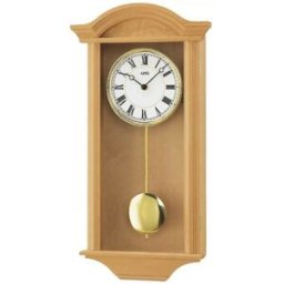 AMS Carillon à quartz à sonnerie en bois d'aulne