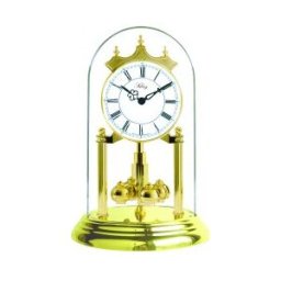 SILVOZ HORBINOR Pendule 400 jours à quartz cadran blanc chiffres romains 22 cm